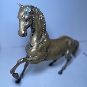 Vintage Brass Horse Figurine